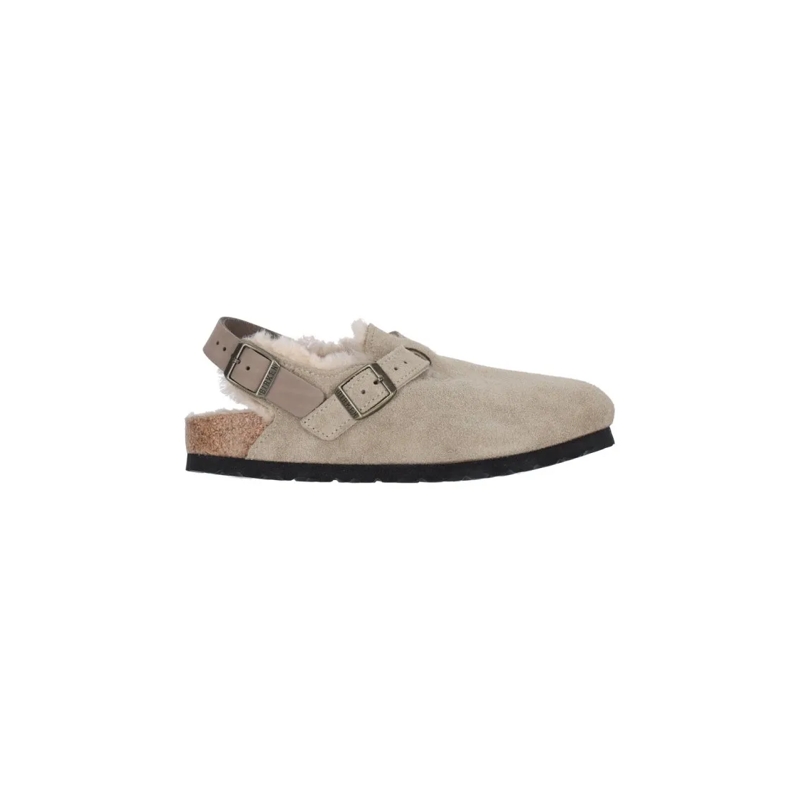 Birkenstock Mules 'Tokio' Mules – Taupe Neutrals