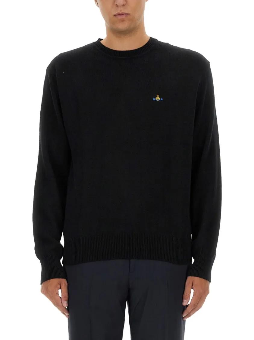 Thumbnail - Vivienne Westwood - Alex Jersey - Größe L - schwarz