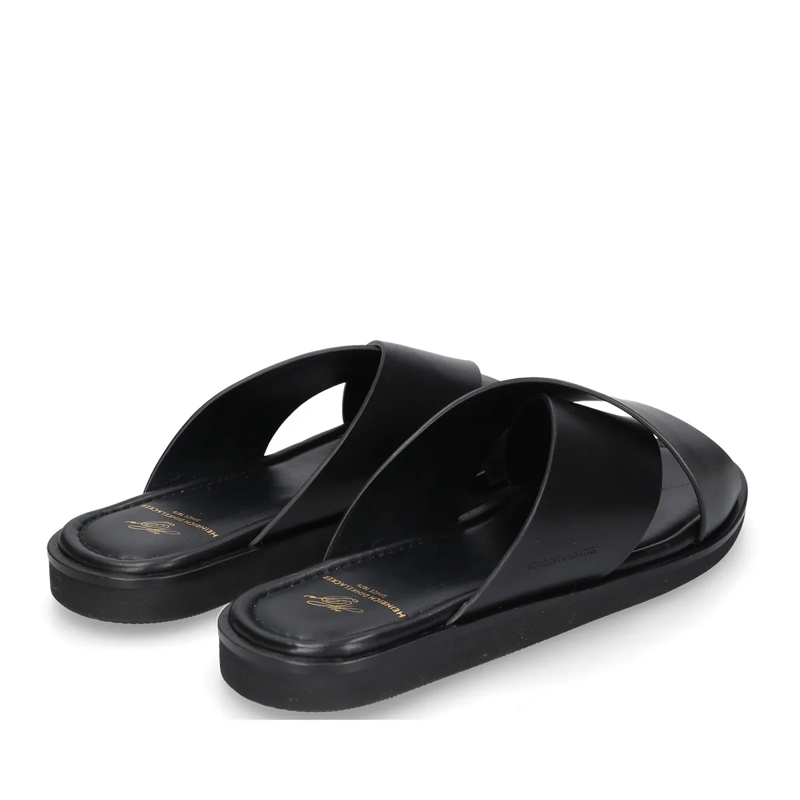 Heinrich Dinkelacker Sandalen Die Garda Kreuzsandale VC in Schwarz besticht durc schwarz(Image 3)