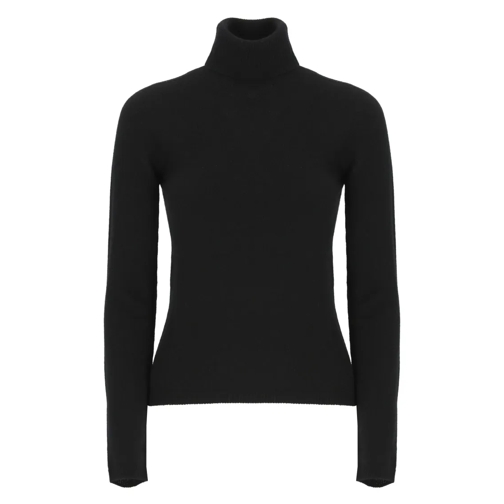 Vanise Cashmere Sweater Black Jumper med turtleneck