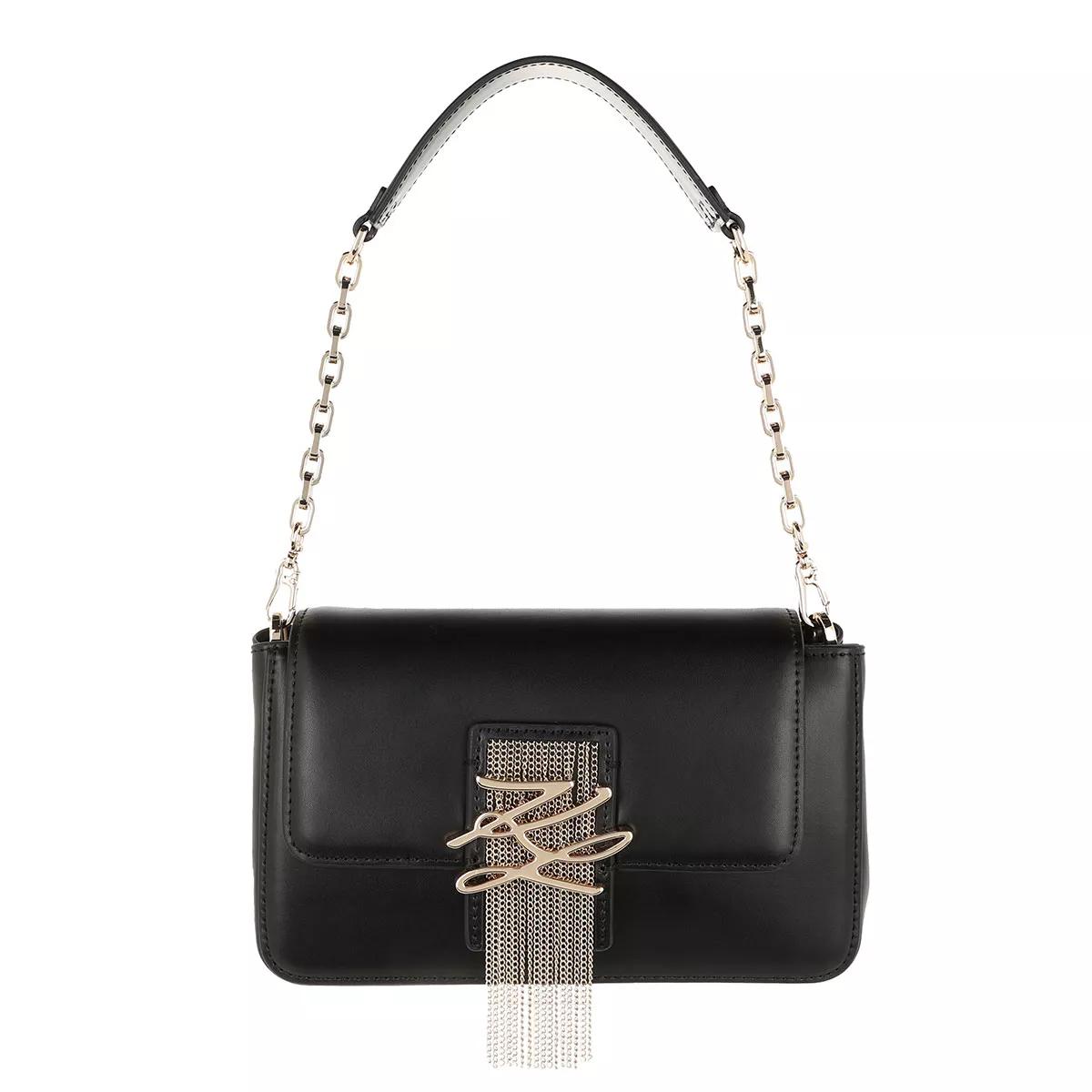 Karl Lagerfeld Clutches - K/Autograph Clutch Fringe - Gr. unisize - in Schwarz - für Damen