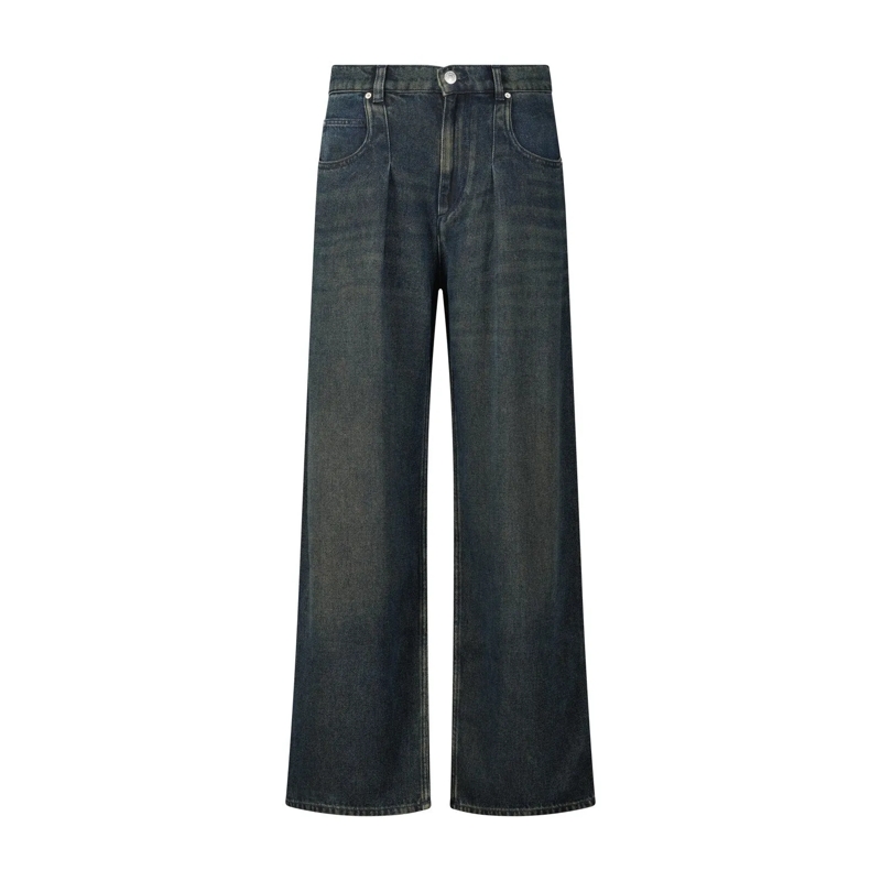 Isabel Marant Jeans Wide Leg Jeans Rodayna Dunkelblau