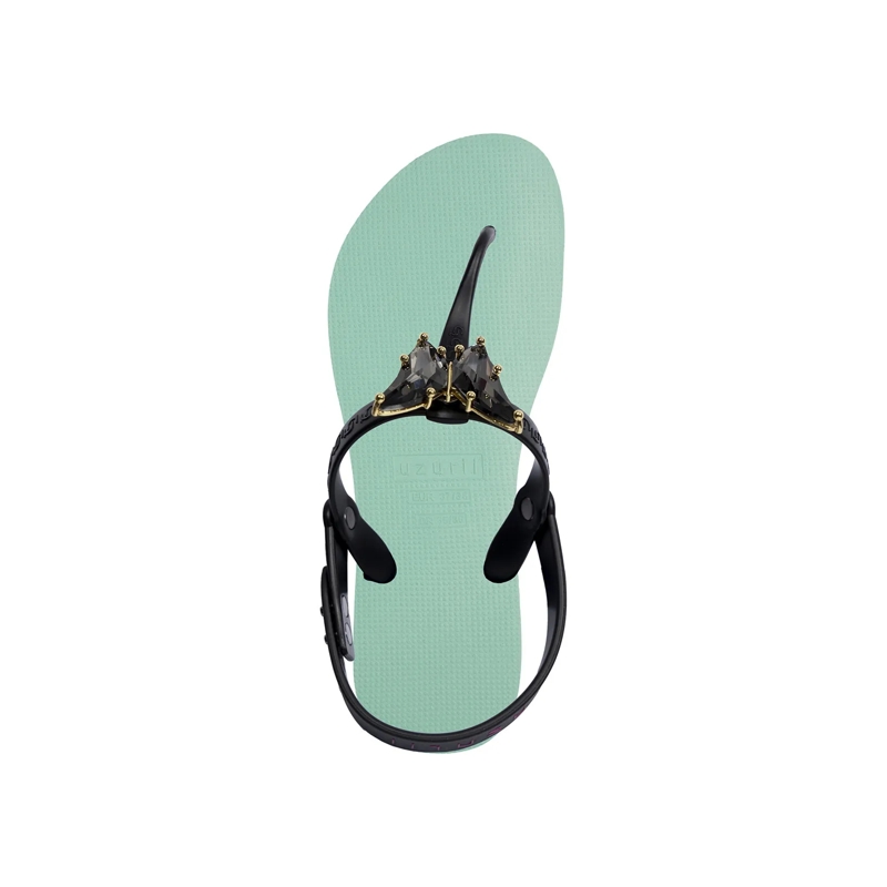 UZURII Flip Flops Zehentrenner Python Bronze mintgrün(Image 2)