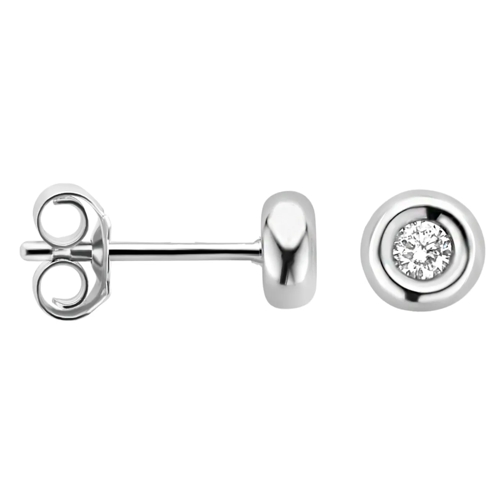 Blush Clou d'oreille Diamonds 585 Weißgold Ohrringe Weißgold (Image 3)