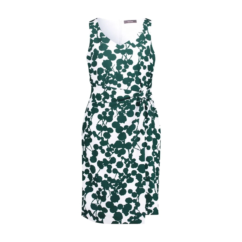 Vera Mont  Cocktailkleid mit Muster Grün