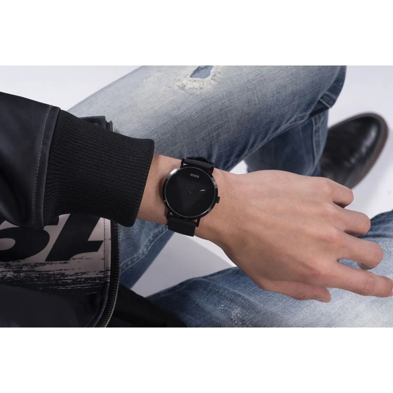 Guess Quarzuhr Quarz-Analoguhr Gt Imprint grau(Image 5)