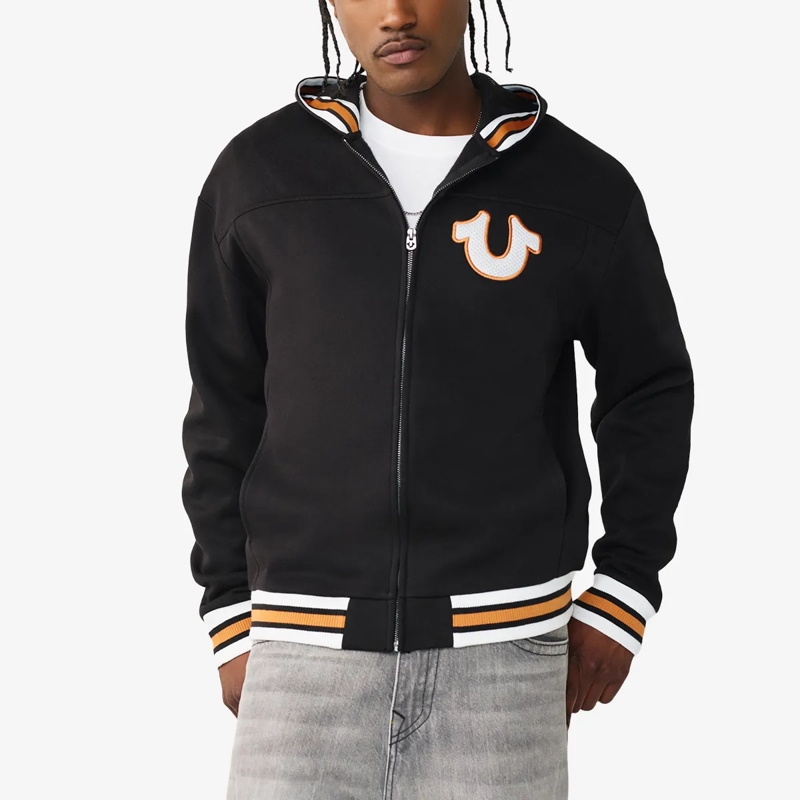 True Religion  Zip-Hoodie schwarz(Image 6)