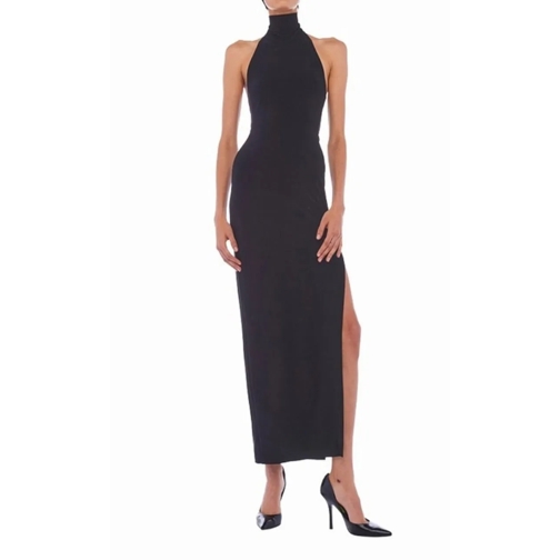 Norma Kamali Robes midi Dresses Black schwarz