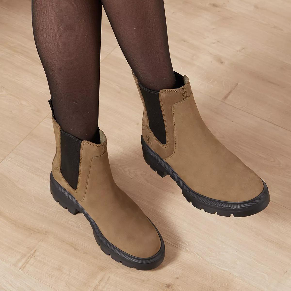 Timberland olive best sale chelsea boots