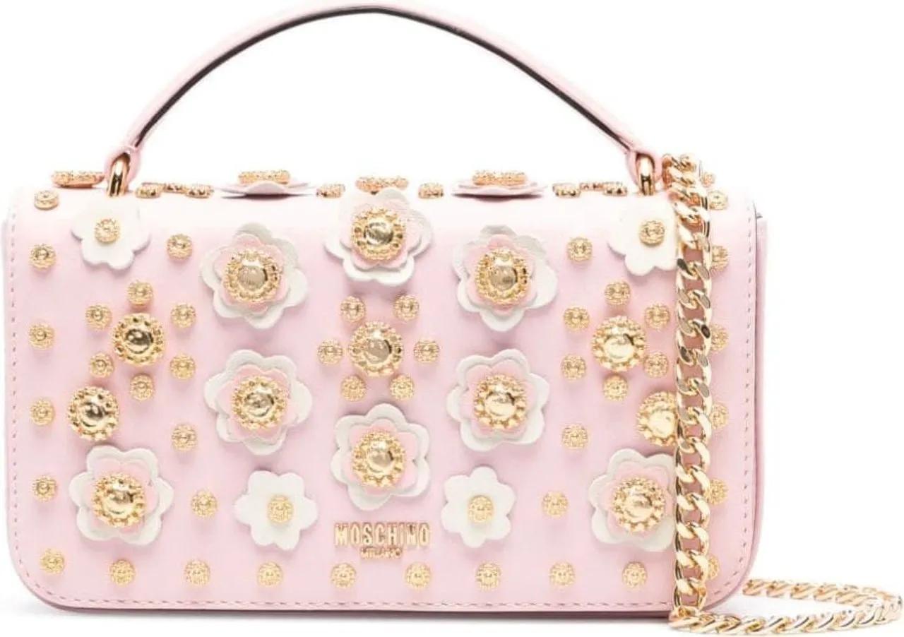 Moschino Crossbody Bags - Bags Pink - Gr. unisize - in Gold - für Damen