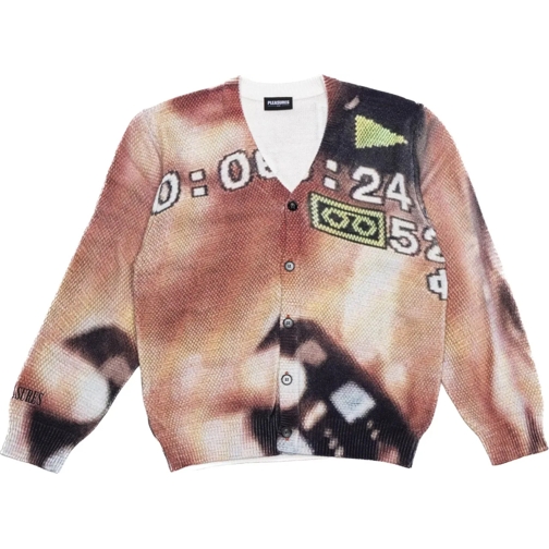 PLEASURES Pullover Multi Hdv Cardigan Multicolor mehrfarbig
