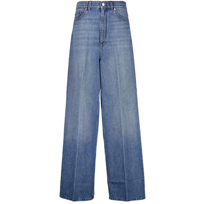 Stella McCartney Jeans mit geradem Bein Jeans Blue blau