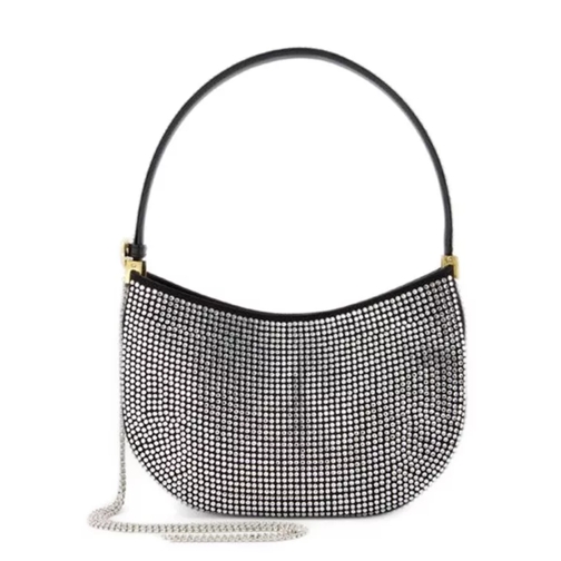 Magda Butrym Medium Vesna  Hobo Bag  - Black - Strass Black Sac à bandoulière