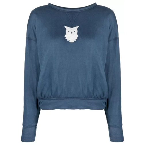 Maison Margiela Owl Motif Sweater Blue 
