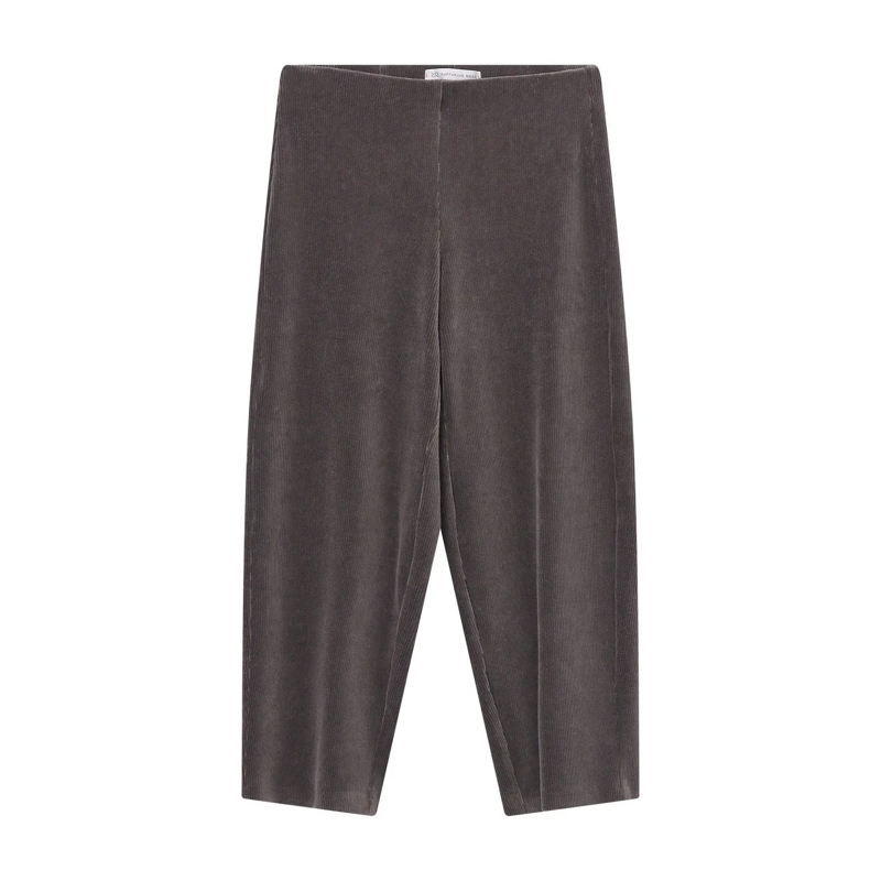 Raffaello Rossi Hose Cordhose Sally aus Baumwoll-Mix grau