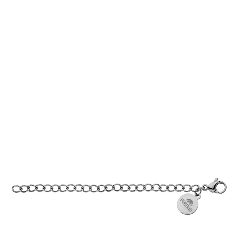 Purelei Mittellange Halskette Verlängerungskette Universal silber