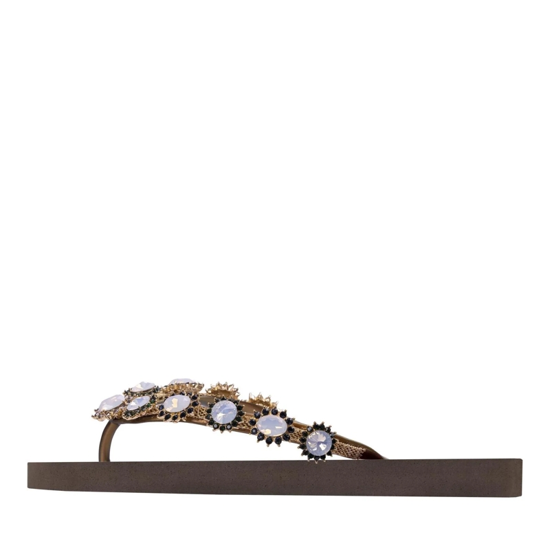 UZURII Flip Flops Pantoffeln Pantoffel Boo Boo mocca(Image 4)