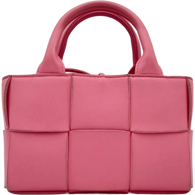 Bottega Veneta Tote Bottega Veneta Arco Candy - Pink rose