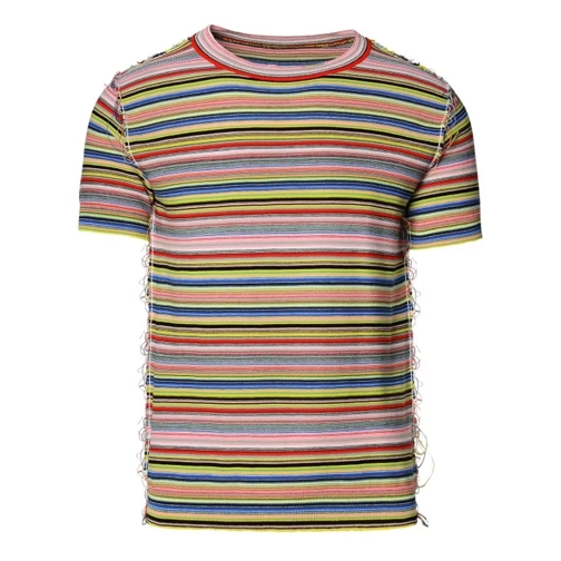 Maison Margiela Multicolor Cotton T-Shirt Multicolor 