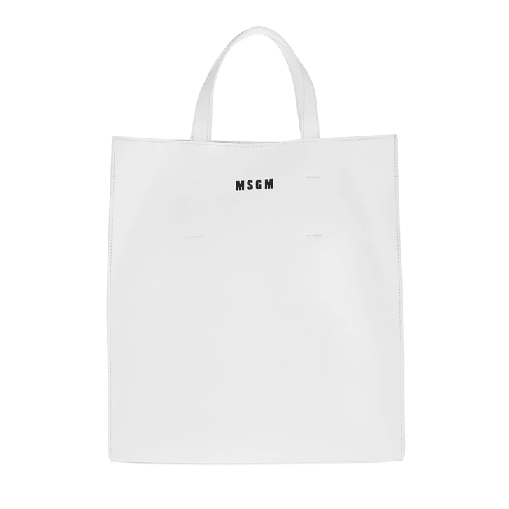 MSGM Borsa Donna White Tote
