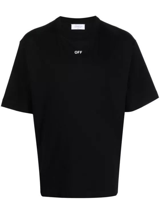 Off-White Crew-Neck Black T-Shirt Black | T-Shirts | fashionette