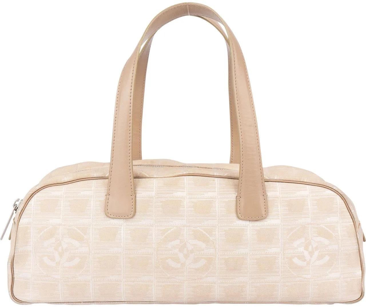 Chanel Crossbody Bags - Chanel Travel Line Monogram Handbag - Gr. unisize - in Beige - für Damen