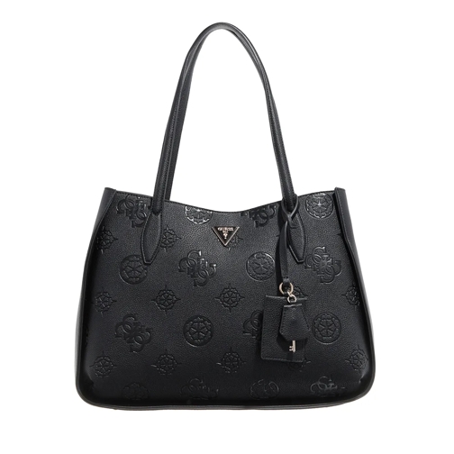 Guess Sac à bandoulière Keandra Girlfriend Carryall Black Logo