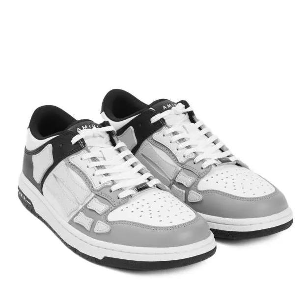 Amiri Low-Top Sneaker - Two-Tone Skel Top Low Sneakers - Gr. 43 (EU) - in Weiß - für Damen