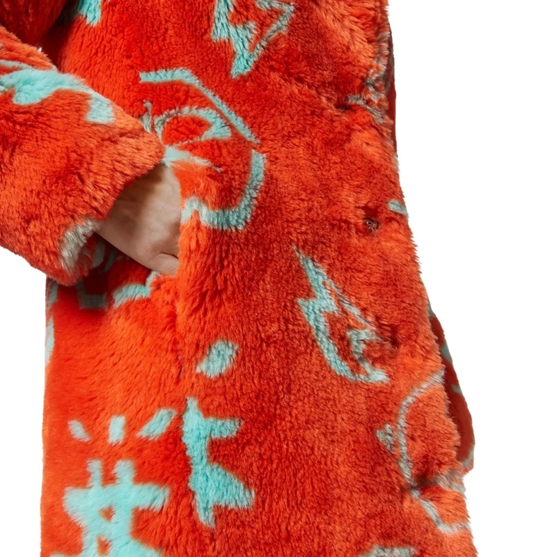 Philipp Plein Wintermantel Mantel Monogram orange(Image 5)