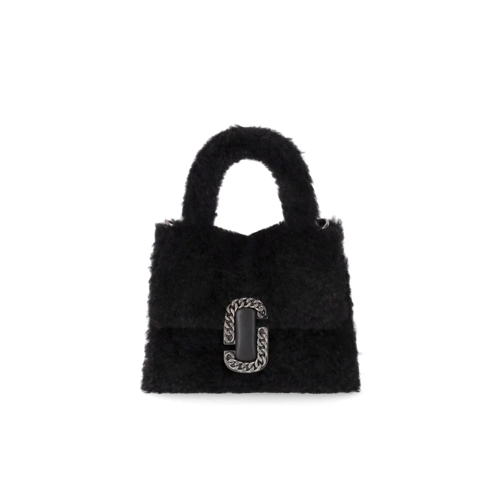 Marc Jacobs Draagtas MARC JACOBS THE TEDDY ST. MARC MINI TOP HANDLE SCH schwarz