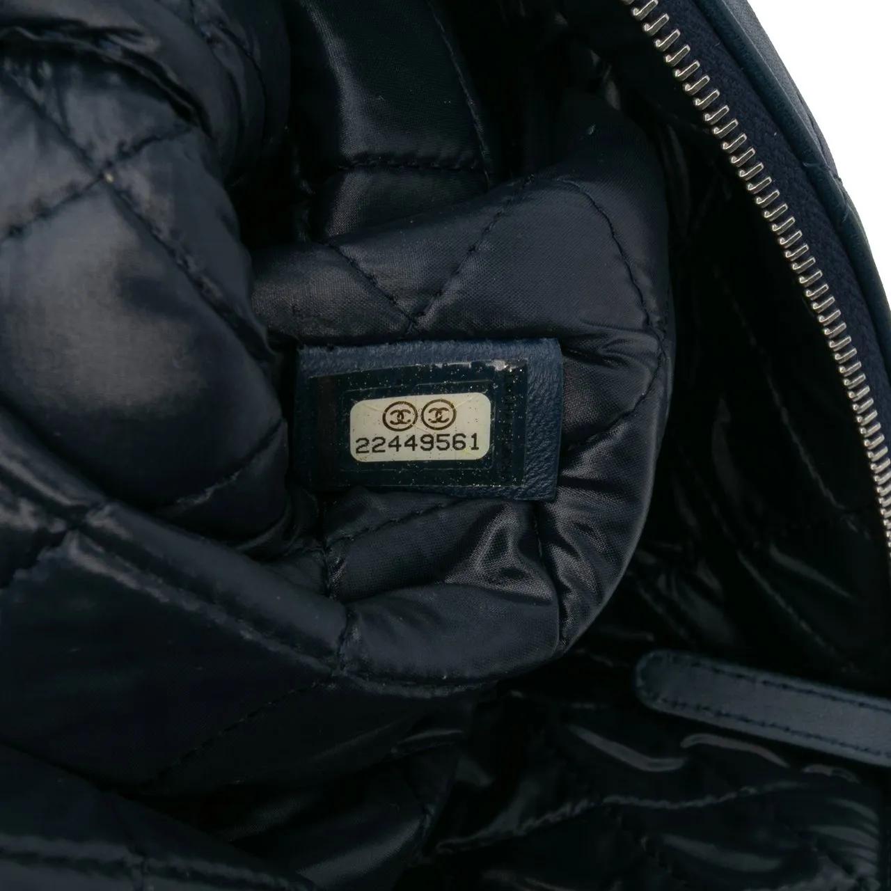 Thumbnail - Chanel Clutches - Large Quilted Lambskin O Case Clutch - Gr. unisize - in Blau - für Damen