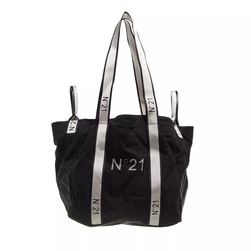 N°21 Double Handle Shopper Black Shopping Bag