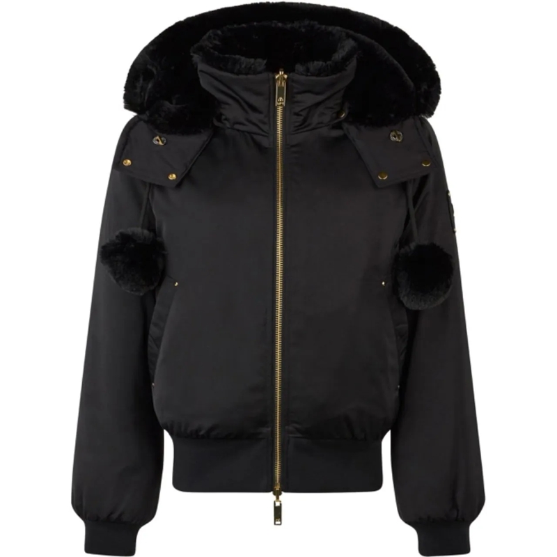 Moose Knuckles Veste de transition Dames Jas schwarz
