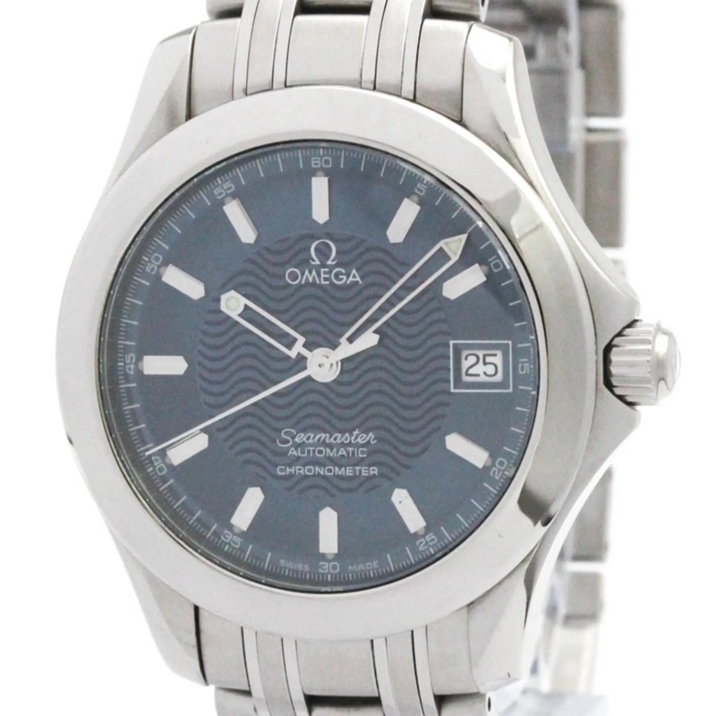 Omega Automatikuhr Seamaster Blau