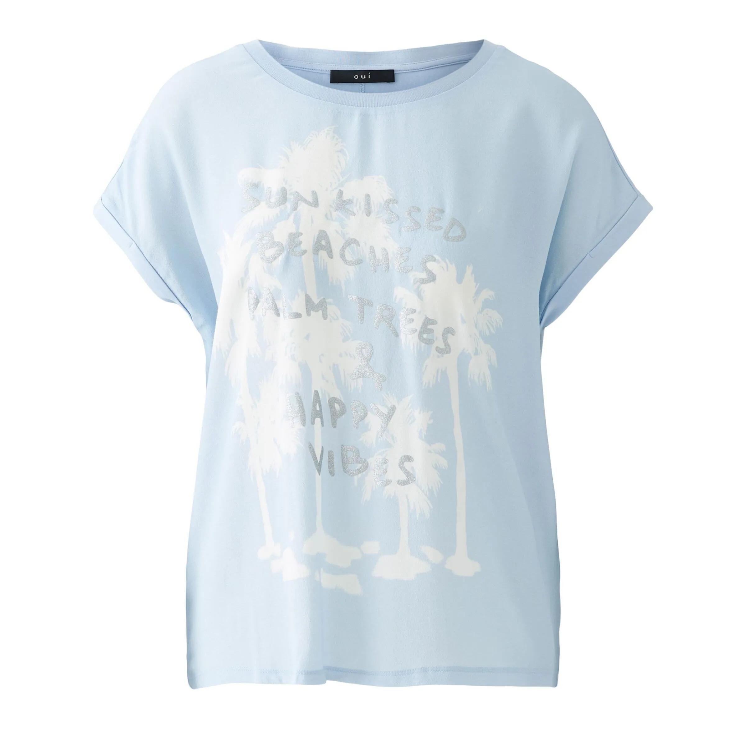 Thumbnail - Oui - Blusenshirt - Größe 44 DAMEN B - blau
