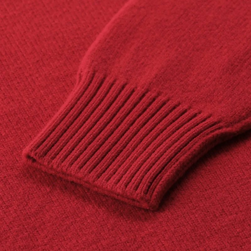 AMI Paris  Pullover aus Wolle rot(Image 4)