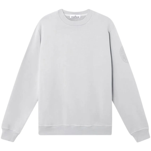 Stone Island Sweatshirts sweater grijs logo grau