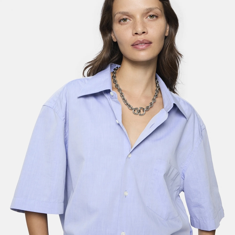 Liebeskind Berlin Mittellange Halskette Edelstahl The D-Link Statement silber(Image 2)