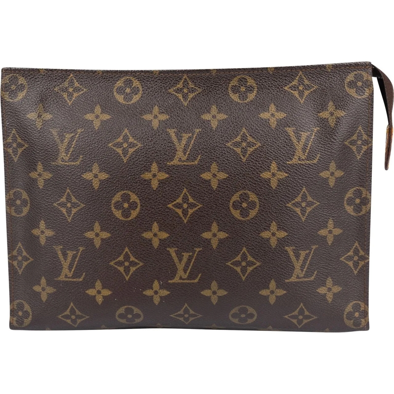 Louis Vuitton Tote Louis Vuitton Canvas Monogram Poche Toilette 25 Cl braun