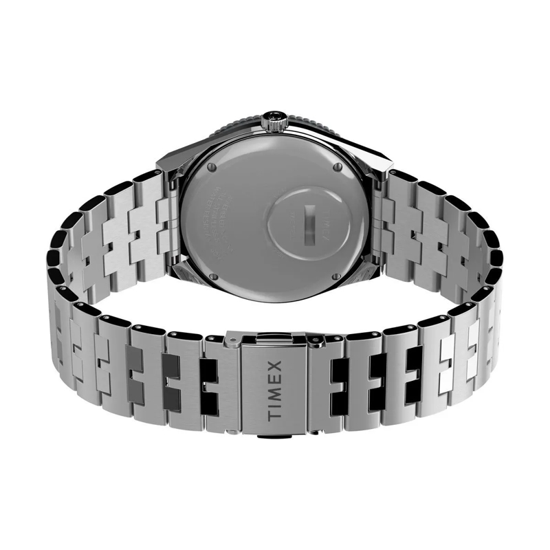 Timex Quarzuhr Quarz Analog Uhr Timex Lab Archive Special Project silber(Image 5)