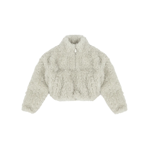 ENTIRE STUDIOS Übergangsjacke Fluffy Quarter Zip Pullover ELM ELM