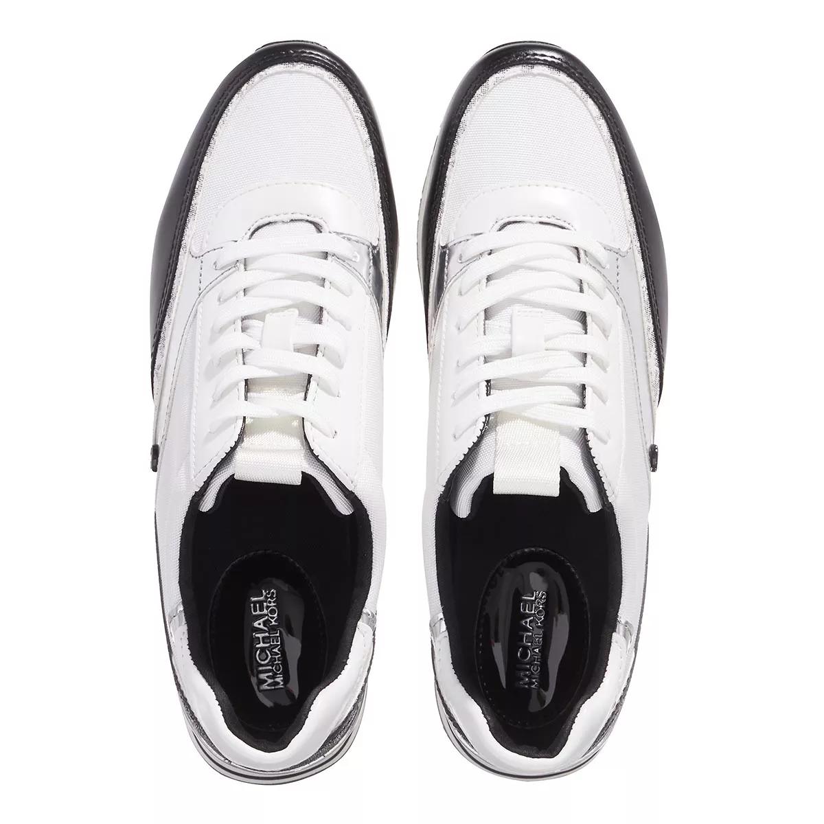 Michael kors black and deals white shoes