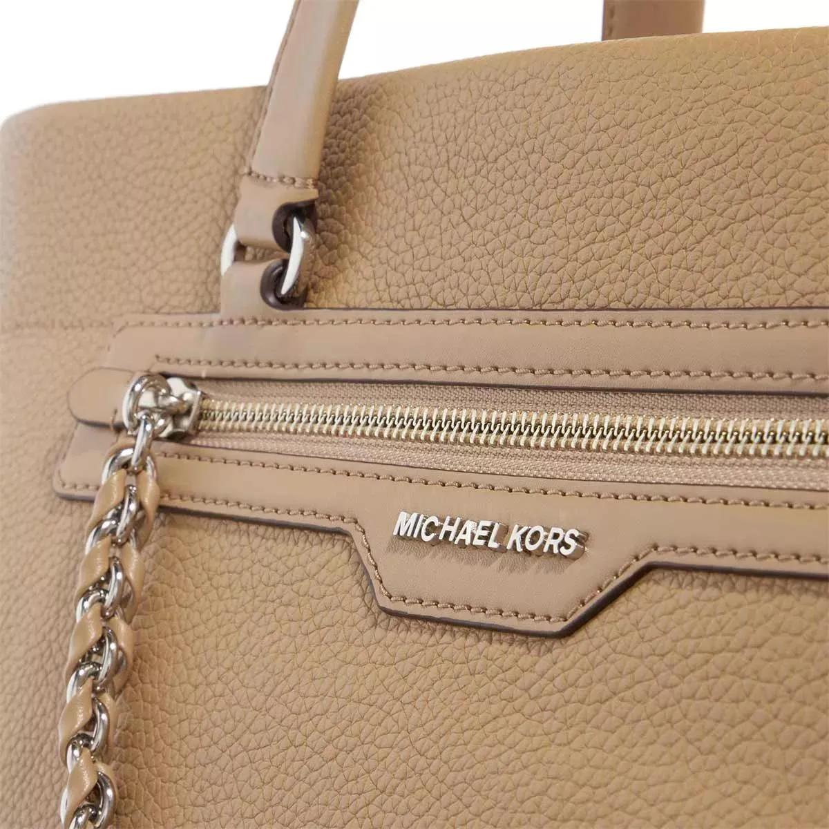 Michael Kors Shoppers Beige Leather Shopper 30R3S04T3L-222 in beige