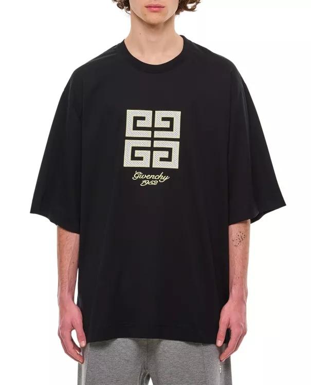 Givenchy - New Studio Cotton T-Shirt - Größe M - black