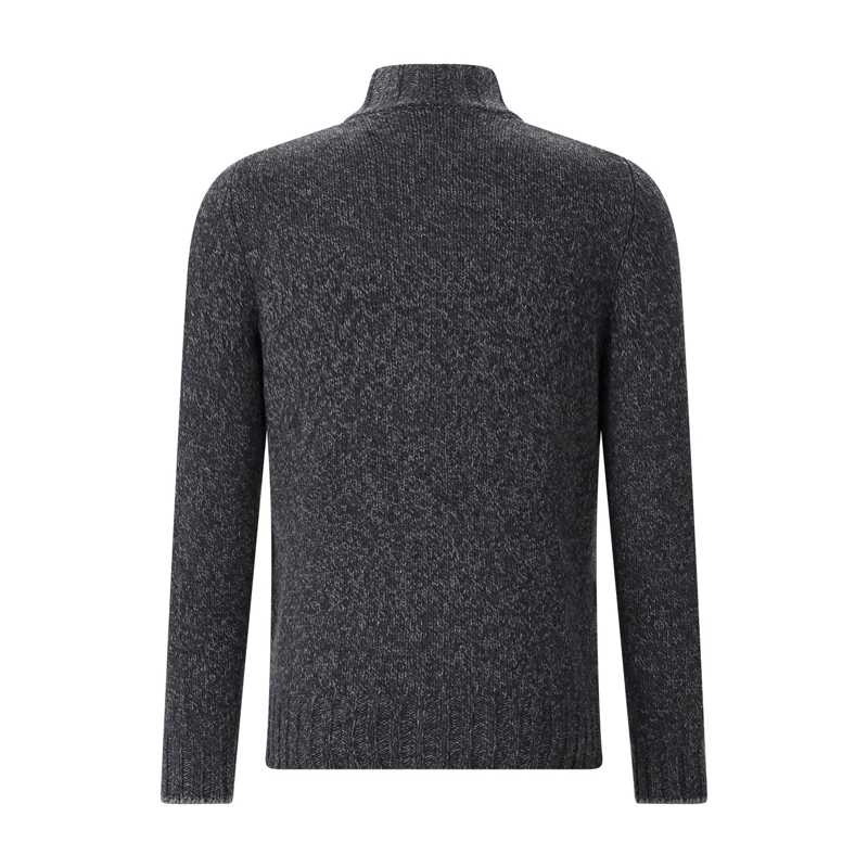 Gran Sasso Cardigan Strickjacke aus Schurwolle grau(Image 2)