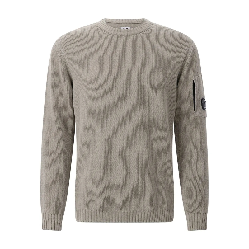 CP Company Pullover Strickpullover aus Baumwolle Grün