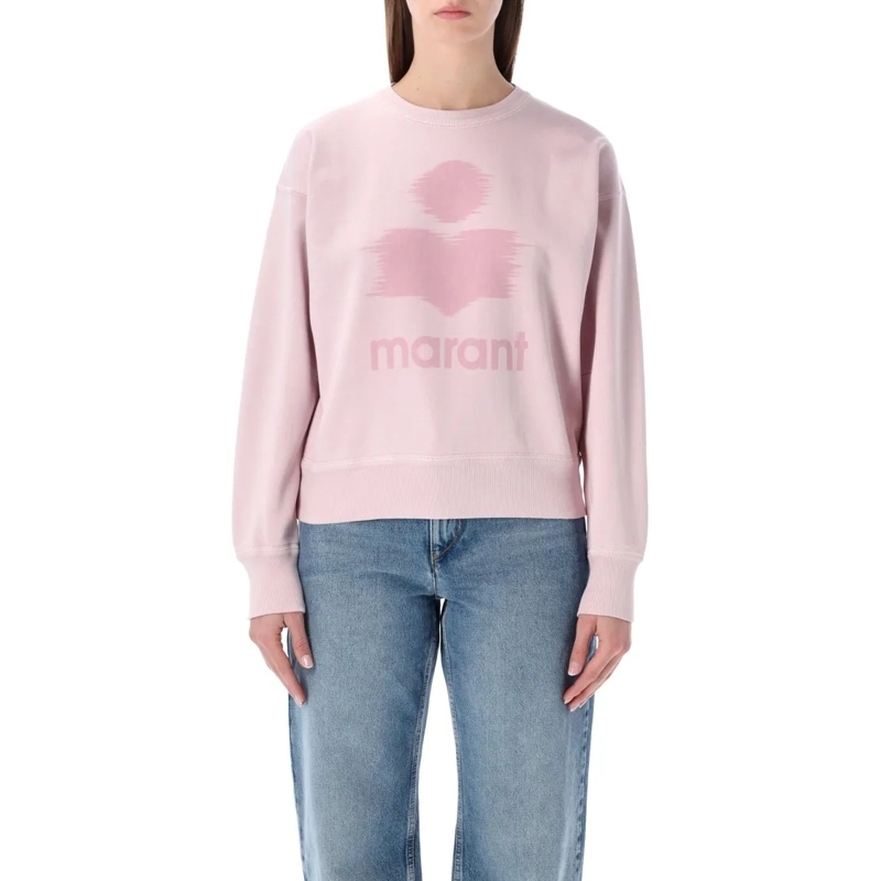 Etoile Isabel Marant  Mobyli Cotton Sweatshirt Pink