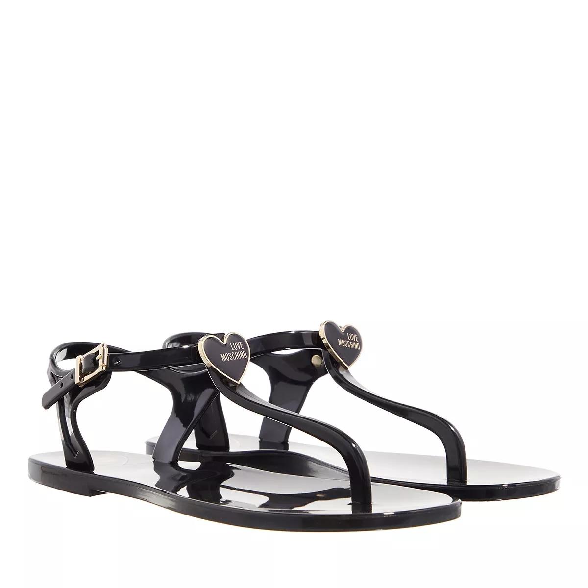 Love Moschino Jelly Nero Sandal