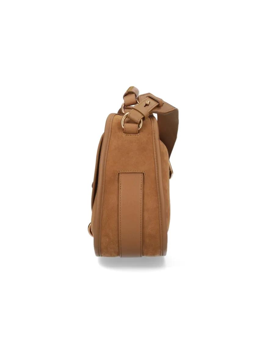 Thumbnail - Burberry Hobo Bags - "B Clip" Small Shoulder Bag Brown - Gr. unisize - in Braun - für Damen