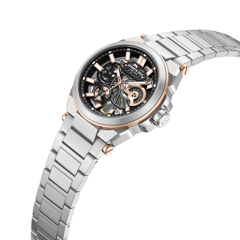 Kenneth Cole Automatikuhr Automatikuhr Barclay silber(Image 2)